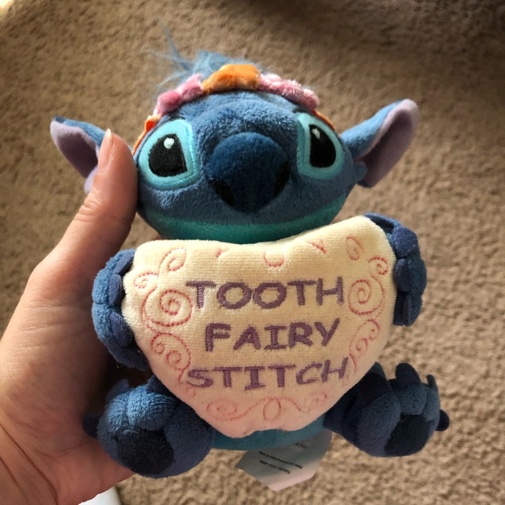 Disney Tooth fairy Stitch Plush